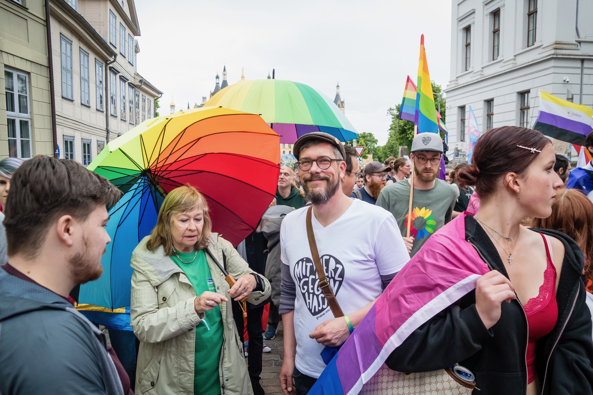 Ole Krüger beim CSD 2025 in Schwerin